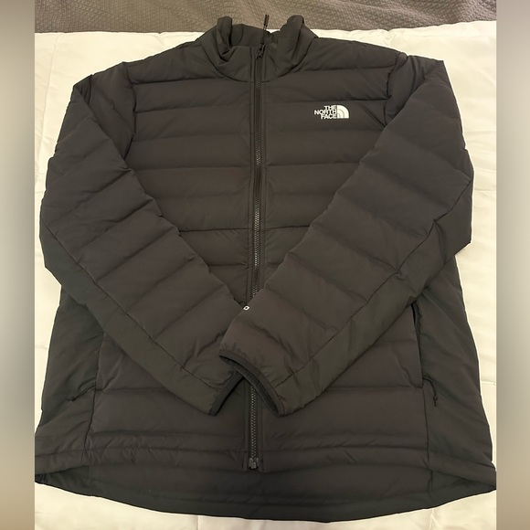 Men's XL North Face black belleview stretch down jacket!